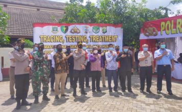 KAPOLRESTA BANDARA SOETA MEMBUKA KEGIATAN 3T(TESTING TRACING AND TREANMENT)