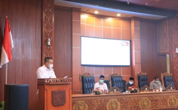 FRAKSI DIANTARANYA GOLKAR, DPP, PKB, PSI, SAMPAIKAN PANDANGAN UMUM TERHADAP 3 RAPERDA INISIATIF PEMKOT