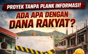 Proyek Rehab Madrasah Aliyah Negeri 1.Lubuk Sikaping Tanpa Plang Transparansi Anggaran APBN Dipertanyakan.