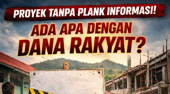 Proyek Rehab Madrasah Aliyah Negeri 1.Lubuk Sikaping Tanpa Plang Transparansi Anggaran APBN Dipertanyakan.