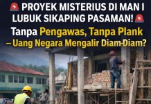 Proyek Rehab di MAN 1 Lubuk sikaping terus Berjalan Tanpa Plank dan Pengawasan Kontraktor Bungkam Dugaan Pembiaran Makin Menguat.