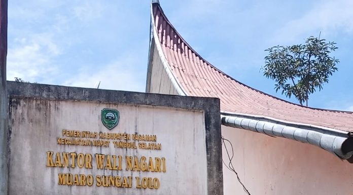 Wali Nagari Sungai Lolo Diduga Jarang Ngantor diKomfirmasi Awak Media MK Melalui komunikasi seluler,Awak Media di Blokir.
