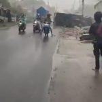 TRUK TABRAK RUMAH SEORANG IBU MENINGGAL DITEMPAT/LAKA LANTAS@MK