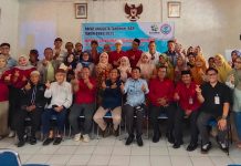 RAPAT ANGGOTA Tahunan Koperasi Merah Putih dikelurahan Sukamaju/Cilodong depok.