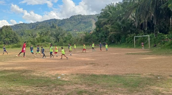 SSB Satria Muda FC Sontang dan Mandiangin FC Tapus Utara beri Contoh nyata Olahraga jadi pemersatu Masyarakat.