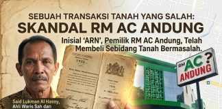 JAMBI Publik Mendesak pihak berwenang untuk segera mengaudit Legalitas Lahan RM. AC Andung Mengingat bukti kepemilikan yang sah ada ditangan ahli waris.