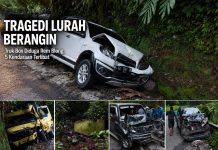 LAKA LANTAS WALI NAGARI DIDUGA MENGALAMI REMBLONG TRUK BOX MENGHANTAM DAIHATSU TERIOS PEWARTA MEDIAKRIMINALITAS LANGSUNG DITANGANI PIHAK BERWAJIB.