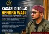 .M.A Tolak kasasi JPU Hendra Wadi Akhirnya Seorang pedagang kecil memperoleh kepastian Hukum tetap inkracht Van gewijsde.M.A