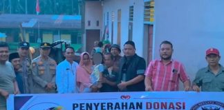 Dari banyak Tangan Terkumpulah Rp 11,05 juta Kabar Pasaman( A1) salurkan Donasi untuk anak korban Dugaan kekerasan.