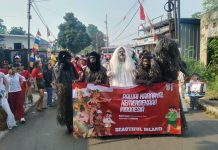 Acara Giat Karnaval diKampung Pulo Geulis RW04 yang dihadiri langsung Jajang sukatma dan Rekan _Rekan.