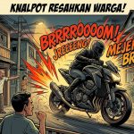 Warga Padang gelugur Resah “Teriakan Knalpot Brong!” Ganggu ketenteraman.