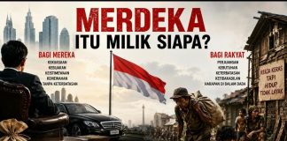 Merdeka itu Milik siapa kata R.A disela sela kesibukannya di MK.NEWS.COM