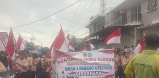 HUT RI KE 81 SMA. 1 PADANG GELUGUR JADI SOROTAN