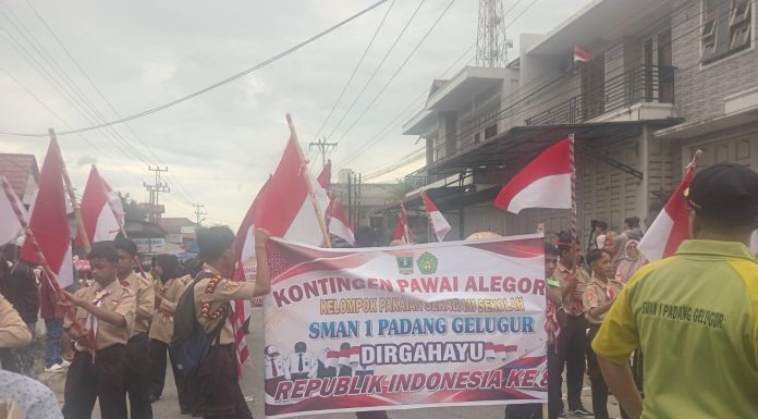HUT RI KE 81 SMA. 1 PADANG GELUGUR JADI SOROTAN