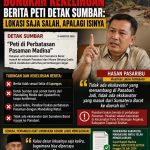 Hasan Pasaribu Bantah Keras Berita PETI tak ada eskavator dari Sumbar di panabari.