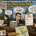 Sertifikat AJB dan Luas Tanah jadi sorotan Notaris D Y Diminta Beri klarifikasi.