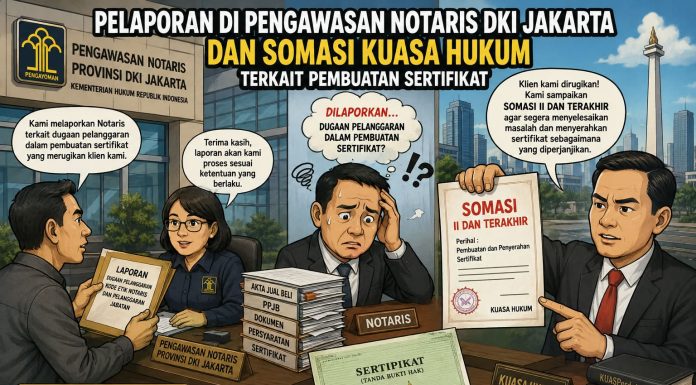 Sertifikat AJB dan Luas Tanah jadi sorotan Notaris D Y Diminta Beri klarifikasi.