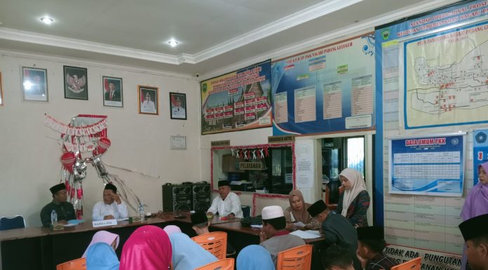 Syafrial,R,S PD,Pj Wali Nagari Padang gelugur Gelar MTQ tingkat Nagari.