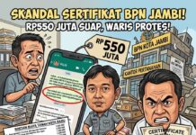 Kasus RS Mitra Jambi Lahan 35 Hektar: Menyangkut Aliran Dana 2,2 Miliar di Balik Sengketa ahli waris dan RS Mitra Jambi dibawa ke Ranah Hukum.