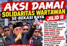 Asep Surya Atmaja Dilantik Jadi Bupati Bekasi Definitif,Kordinator Aksi Desak Penyelesaian Tiga Tuntutan Solidaritas Wartawan SeBekasi Raya.