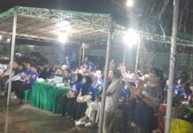 Wakil Ketua Komisi 1DPR .RI Bapak. H…Sukartono Suratto dari fraksi partai Demokrat Hadir di Program Sosialisasi 4 Pilar MPR .RI didesa Cileungsi Kidul Kab.Bogor.